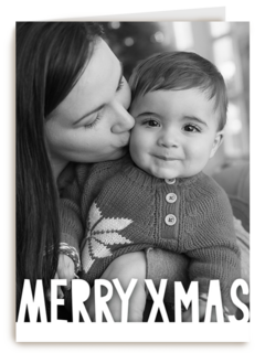 fotokaart met merry xmas als tekst