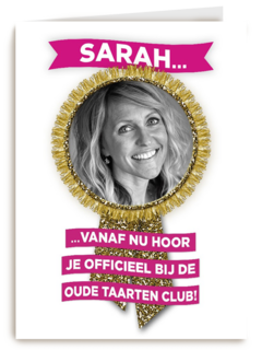 sarah een mooie medaille