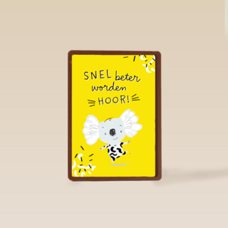 Snel beter worden koala