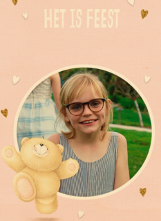 het is feest met de forever friends fotokaart