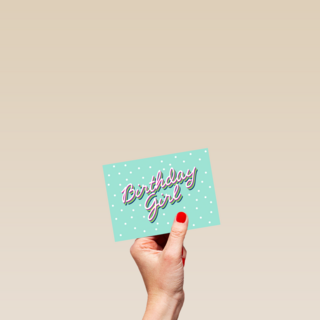 verjaardag kaart hip birthday girl