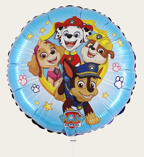 Ballon Paw Patrol Action Blauw