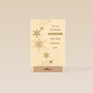 Nieuwjaar Sterren De Beste wensen naam