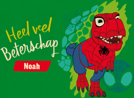 Spidey heel veel beterschap