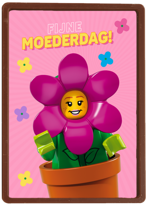 Chocolade Kaart Moederdag | Hallmark | Chocolade Kaart Hallmark | Moederdag | Lego Fijne Moederdag