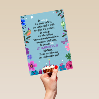 Verjaardagskaart ik wens je