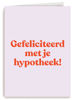 nieuwe woning kaart andc gefeliciteerd met je hypotheek