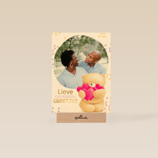 fotokaart verjaardag forever friends lieve verjaardag groetjes