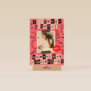 Plakboek valentijn fotokaart