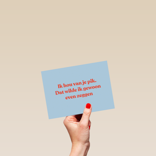 Ik hou van je pik andc
