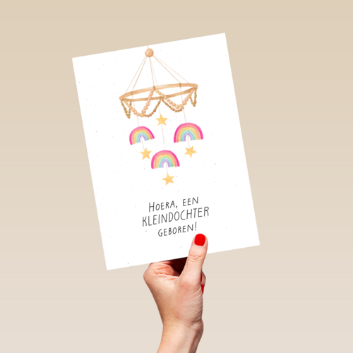 Geboortefelicitatie kleindochter