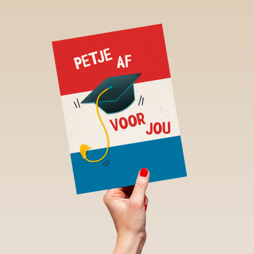 Geslaagd Petje Af voor jou