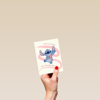 Heel veel liefs Moederdag Disney Stitch