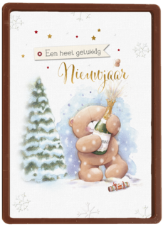 Forever Friends Gelukkig Nieuwjaar fles