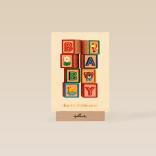 Geboorte felicitatie folio baby blokken