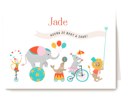Hoera je bent twee jaar
