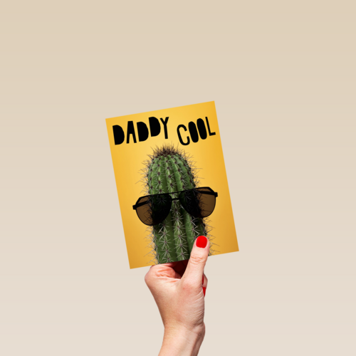 vaderdag kaart grappig daddy cool