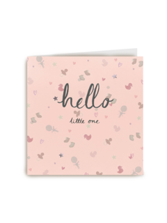 vers van de pers baby dochter hello little me