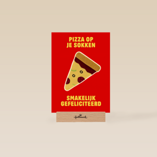 Eat My Socks Pizza gefeliciteerd