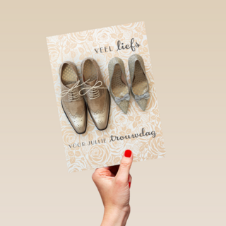 huwelijksjubileum schoenen