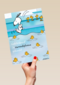 snoopy springt in zwembad