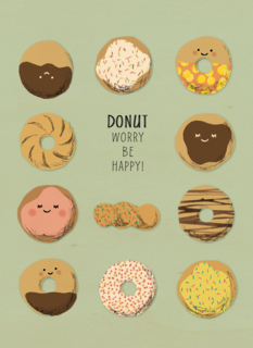 Donut Worry Be Happy