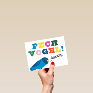 Pechvogel iets gebroken