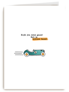 Nieuwe baan kijk jou eens gaan