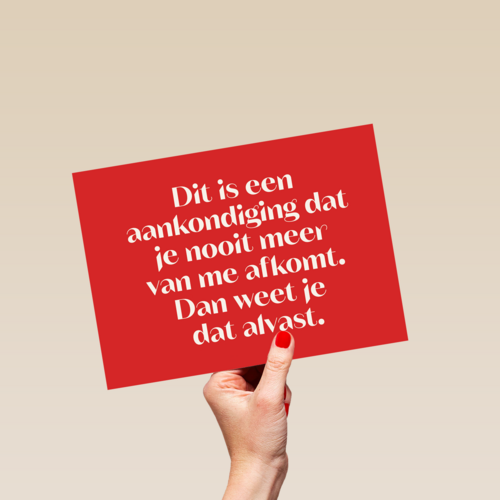 andC aankondiging