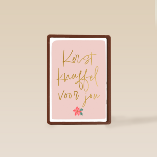 Kerst knuffel voor jou!