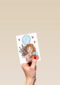 Beterschapskaart Fruitmand bloemen ballon Matia studio