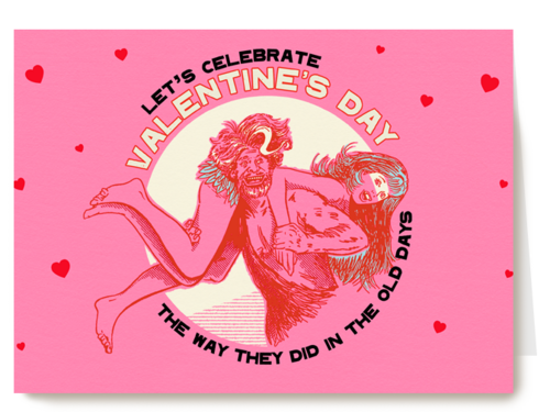 Valentine day the old way