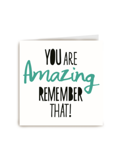 you are amazing