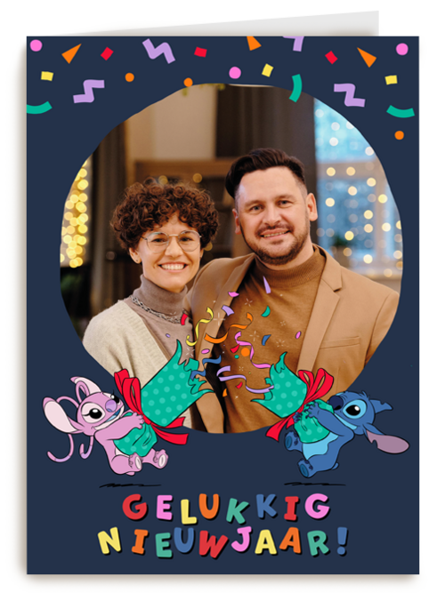 Gelukkig nieuwjaar Stitch