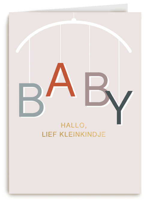 Geboortefelicitatie hallo lief kleinkindje
