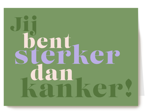 Jij bent sterker dan kanker