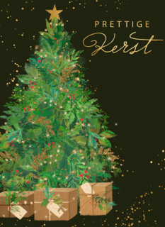 Kerstbomen prettige kerst