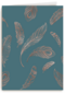 vogelveren met metallic kleur