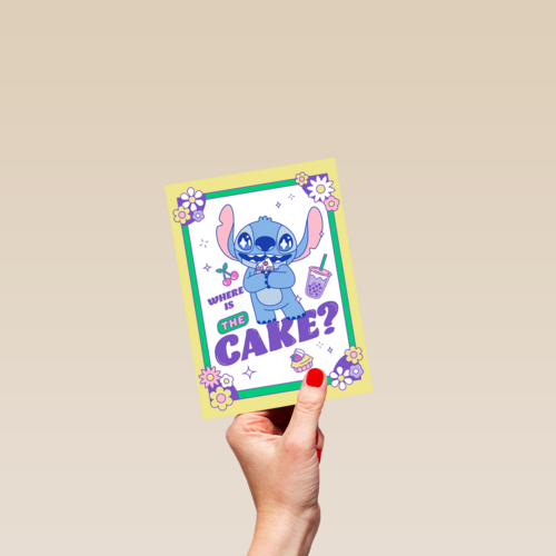 Disney Stitch Where Is The Cake