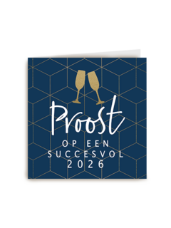 Nieuwjaar 2026 proost succes