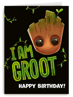 I Am Groot Happy Birthday