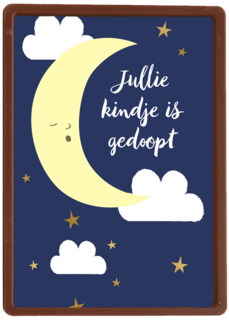 Je kindje is gedoopt Maan