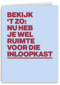 Ruimte voor inloopkast AndC