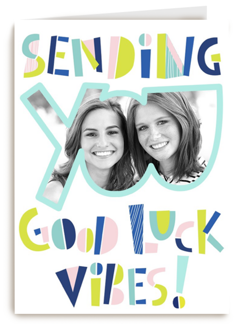 sending you good luck vibes met foto