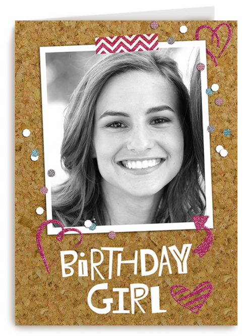 prikbord foto birthday girl