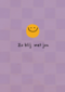 Zo blij met jou smiley collega