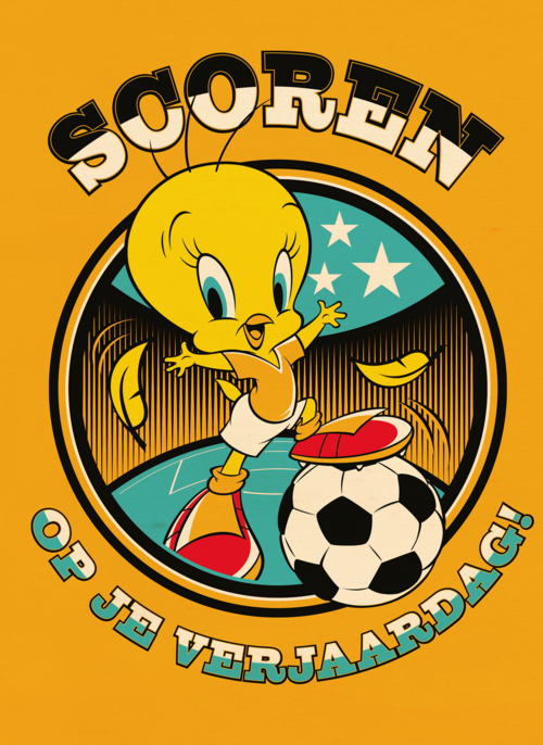 scoor op je verjaardag met tweety