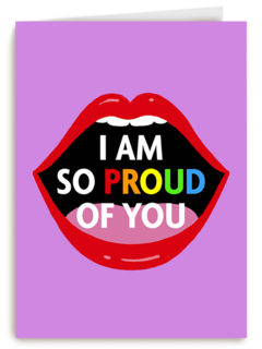 I am so proud of you lips