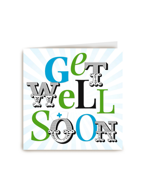 get well soon met zusters hoedje