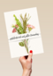 Trouwdagkaart Boeket bloemen Gefeliciteerd met jullie trouwdag